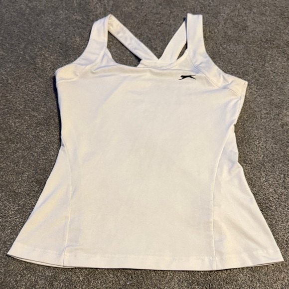Lacoste Tops - Lacoste Women's White Tank Top